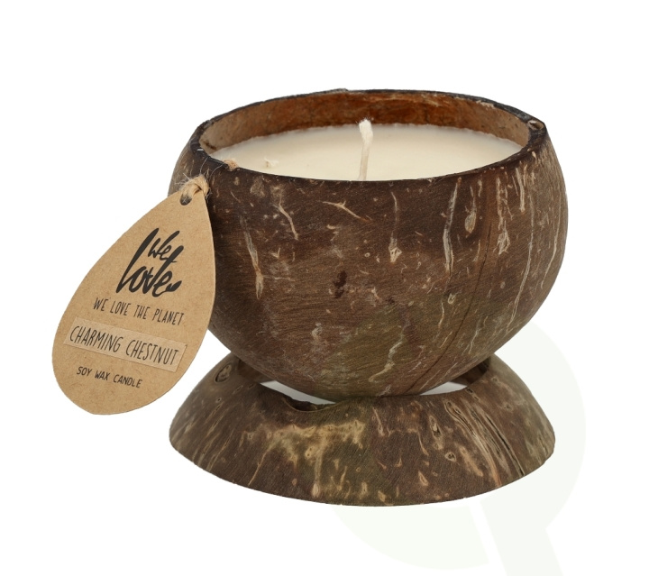 We Love The Planet Coconut Soywax Candle 200 gr Charming Chestnut in de groep BEAUTY & HEALTH / Geuren & Parfum / Overige geuren / Geurkaarsen bij TP E-commerce Nordic AB (C44818)