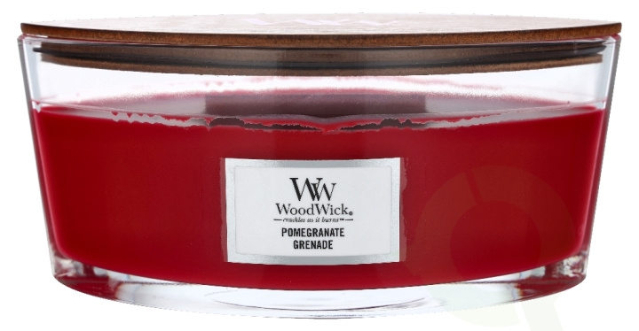 WoodWick Pomegranate Candle 453.6 gr in de groep BEAUTY & HEALTH / Geuren & Parfum / Overige geuren / Geurkaarsen bij TP E-commerce Nordic AB (C44915)