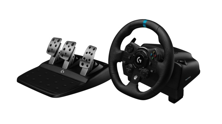 Logitech G923 TRUEFORCE Racing Wheel (X-Box/PC) in de groep COMPUTERS & RANDAPPARATUUR / GAMING / Stuurwielen en joysticks bij TP E-commerce Nordic AB (C44944)