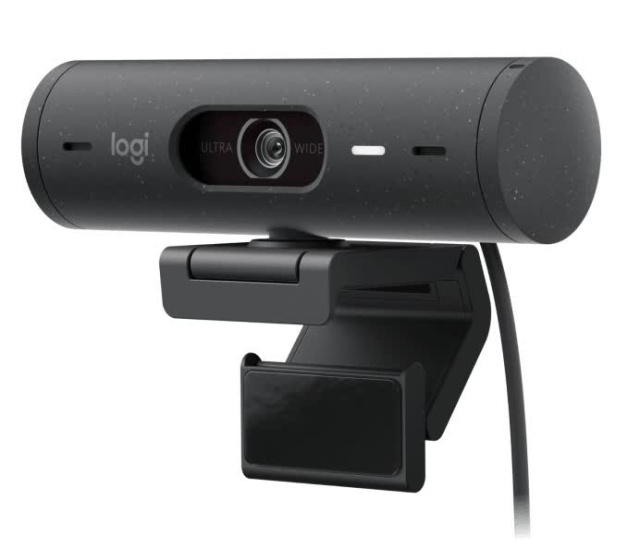 Logitech Brio 500, Graphite in de groep COMPUTERS & RANDAPPARATUUR / Computeraccessoires / Webcamera\'s bij TP E-commerce Nordic AB (C44948)