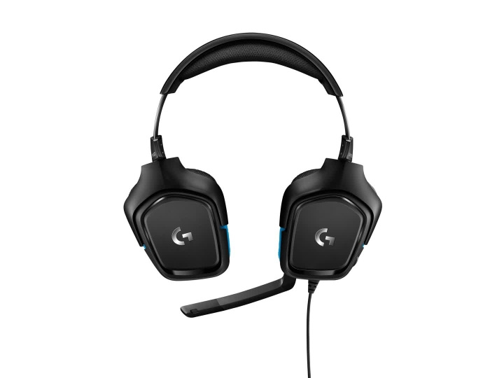 Logitech G432 Gaming Headset Leatherette, Black in de groep COMPUTERS & RANDAPPARATUUR / GAMING / Koptelefoon bij TP E-commerce Nordic AB (C44955)