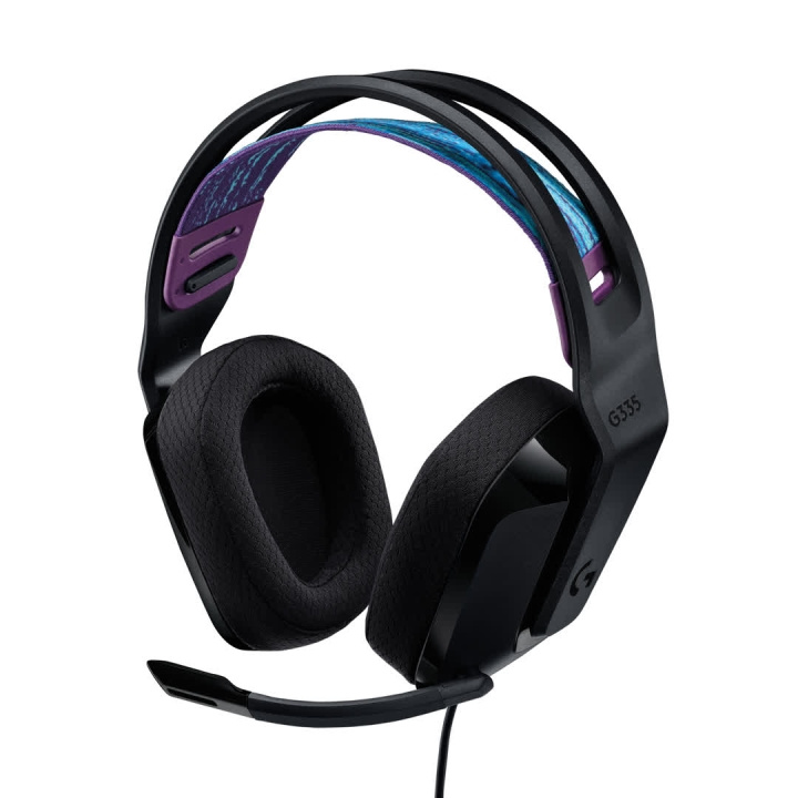 Logitech G335 Wired Gaming Headset, Black in de groep COMPUTERS & RANDAPPARATUUR / GAMING / Koptelefoon bij TP E-commerce Nordic AB (C44961)