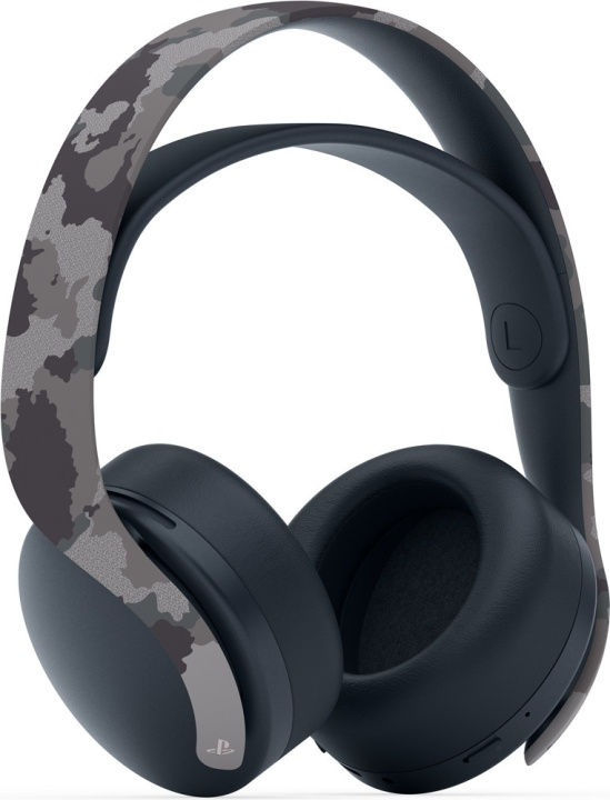 Sony Pulse 3D Wireless Headset för PS5, Grey Camouflage in de groep HOME ELECTRONICS / Spelconsoles en accessoires / Sony PlayStation 5 bij TP E-commerce Nordic AB (C44981)