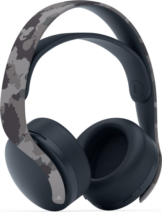 Sony Pulse 3D Wireless Headset för PS5, Grey Camouflage in de groep HOME ELECTRONICS / Spelconsoles en accessoires / Sony PlayStation 5 / Accessoires bij TP E-commerce Nordic AB (C44981)