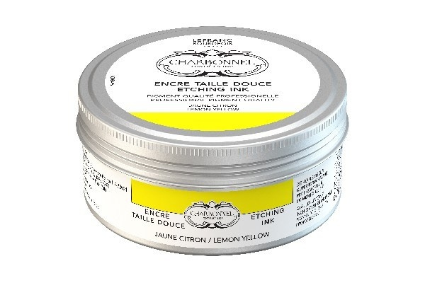 LB Charbonnel Intaglio Etching Ink 200Ml Lemon Yellow 169 in de groep SPORT, VRIJE TIJD & HOBBY / Hobby / Schilderen & tekenen / Kunstenaarkleuren / Printing inks bij TP E-commerce Nordic AB (C45041)