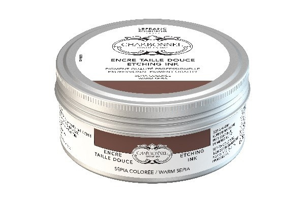 LB Charbonnel Intaglio Etching Ink 200Ml Warm Sepia 120 in de groep SPORT, VRIJE TIJD & HOBBY / Hobby / Schilderen & tekenen / Kunstenaarkleuren / Printing inks bij TP E-commerce Nordic AB (C45077)