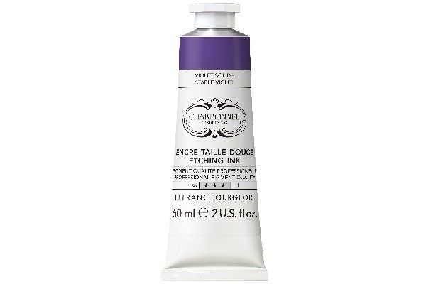 LB Charbonnel Charbo Ink 60Ml Perm Violet 628 in de groep SPORT, VRIJE TIJD & HOBBY / Hobby / Schilderen & tekenen / Kunstenaarkleuren / Printing inks bij TP E-commerce Nordic AB (C45099)