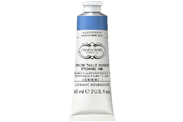 LB Charbonnel Charbo Ink 60Ml Ultramarine 043 in de groep SPORT, VRIJE TIJD & HOBBY / Hobby / Schilderen & tekenen / Kunstenaarkleuren / Printing inks bij TP E-commerce Nordic AB (C45103)