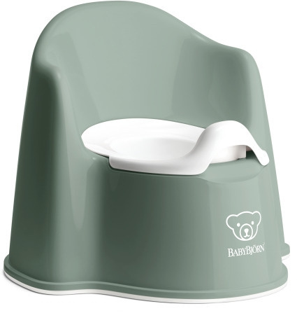 BabyBjörn Pottstol, grön in de groep SPEELGOED, KINDER- & BABYPRODUCTEN / Babygadgets / WC-pottjes bij TP E-commerce Nordic AB (C45183)