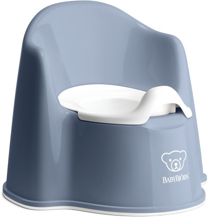 BabyBjörn Pottstol, blå in de groep SPEELGOED, KINDER- & BABYPRODUCTEN / Babygadgets / WC-pottjes bij TP E-commerce Nordic AB (C45184)