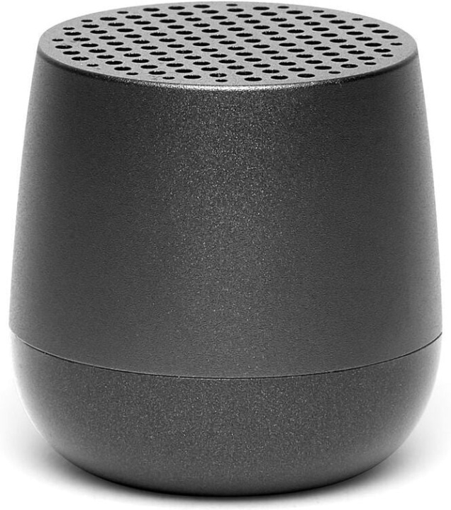 Lexon Mino+ -Bluetooth-kaiutin, tummanharmaa in de groep HOME ELECTRONICS / Audio & Beeld / Luidsprekers & accessoires / Bluetooth-luidsprekers / Draagbare luidsprekers bij TP E-commerce Nordic AB (C45200)