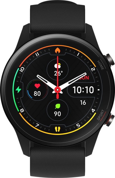 Xiaomi Mi Watch -urheilukello, musta in de groep SPORT, VRIJE TIJD & HOBBY / Smartwatch & Activiteitsmeters / Smartwatches bij TP E-commerce Nordic AB (C45212)