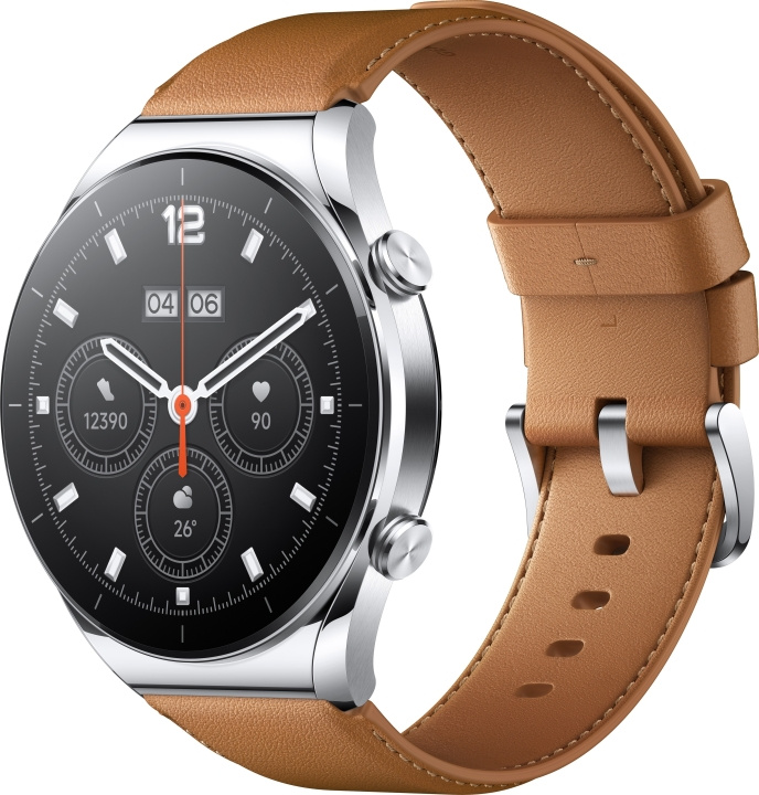 Xiaomi Watch S1 smart klocka, silver in de groep SPORT, VRIJE TIJD & HOBBY / Smartwatch & Activiteitsmeters / Smartwatches bij TP E-commerce Nordic AB (C45258)