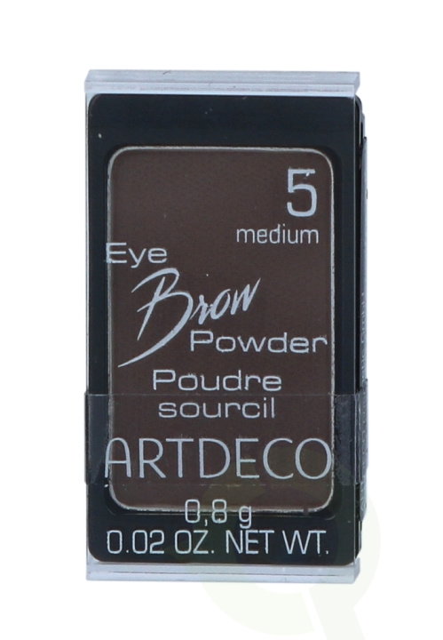 Artdeco Eye Brow Powder 0.8 gr #5 Medium in de groep BEAUTY & HEALTH / Makeup / Ogen & Wenkbrauwen / Wenkbrauwkits bij TP E-commerce Nordic AB (C45883)