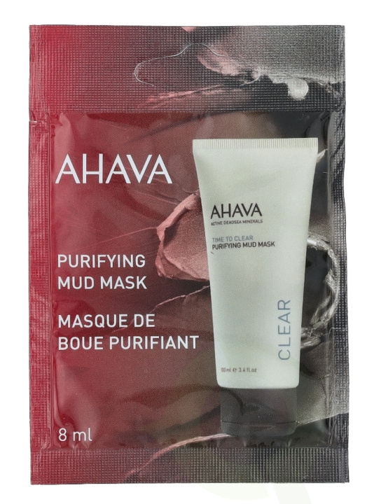 Ahava T.T.C. Purifying Mud Mask 8 ml in de groep BEAUTY & HEALTH / Huidsverzorging / Gezicht / Maskers bij TP E-commerce Nordic AB (C45988)