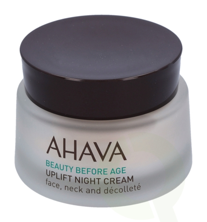 Ahava Beauty Before Age Uplift Night Cream 50 ml Face, Neck and Decollete in de groep BEAUTY & HEALTH / Huidsverzorging / Gezicht / Gezichtscrèmes bij TP E-commerce Nordic AB (C45995)
