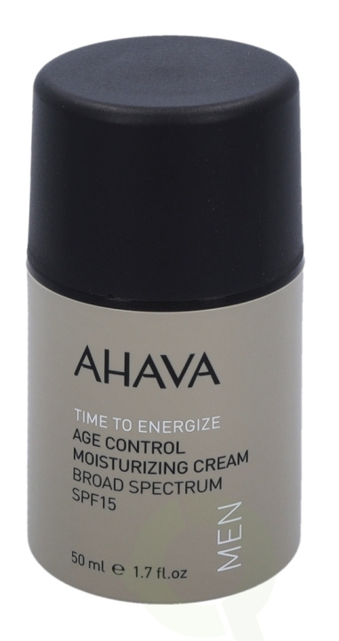 Ahava Men T.T.E. Age Control Moisturizing Cream SPF15 50 ml in de groep BEAUTY & HEALTH / Huidsverzorging / Gezicht / Dagcrème bij TP E-commerce Nordic AB (C46035)