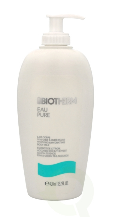 Biotherm Eau Pure Vivifying Perfumed Body Milk 400 ml Hydratas - Refreshes - Tones in de groep BEAUTY & HEALTH / Huidsverzorging / Lichaamsverzorging / Body lotion bij TP E-commerce Nordic AB (C46144)