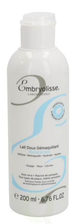 Embryolisse Gentle Waterproof Milky Make-Up Remover 200 ml For All Skin Types in de groep BEAUTY & HEALTH / Makeup / Make-up verwijderen bij TP E-commerce Nordic AB (C46315)