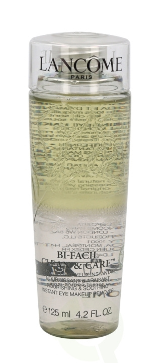 Lancome Bi-Facial Clean & Care Eye Make-Up Remover 125 ml in de groep BEAUTY & HEALTH / Makeup / Make-up verwijderen bij TP E-commerce Nordic AB (C46379)