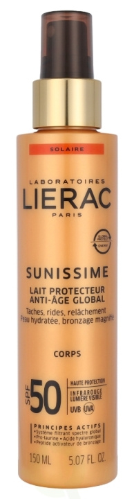 Lierac Paris Lierac Sunissime Anti-Age Global Protective Body Milk SPF50 150 ml in de groep BEAUTY & HEALTH / Huidsverzorging / Lichaamsverzorging / Body lotion bij TP E-commerce Nordic AB (C46384)