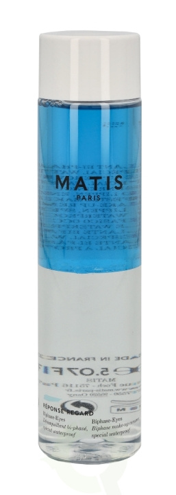 Matis Response Regard Biphase-Eyes Make-Up Remover 150 ml Special Waterproof in de groep BEAUTY & HEALTH / Makeup / Make-up verwijderen bij TP E-commerce Nordic AB (C46413)