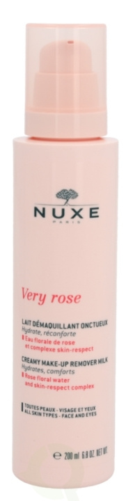 Nuxe Very Rose Creamy Make-up Remover Milk 200 ml All Skin Types - Face And Eyes in de groep BEAUTY & HEALTH / Makeup / Make-up verwijderen bij TP E-commerce Nordic AB (C46429)