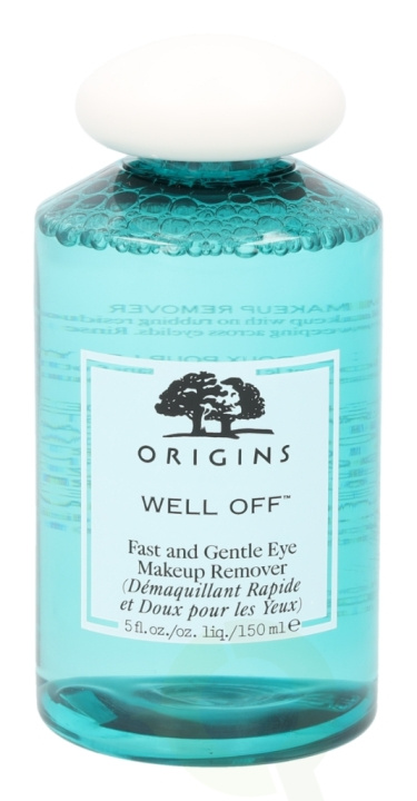 Origins Well Off Fast And Gentle Eye Makeup Remover 150 ml in de groep BEAUTY & HEALTH / Makeup / Make-up verwijderen bij TP E-commerce Nordic AB (C46434)