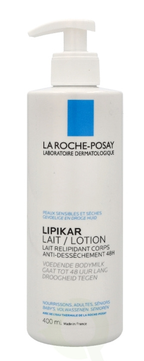 La Roche-Posay La Roche Lipikar Innovation 48HR Replenishing Body Milk 400 ml in de groep BEAUTY & HEALTH / Huidsverzorging / Lichaamsverzorging / Body lotion bij TP E-commerce Nordic AB (C46452)