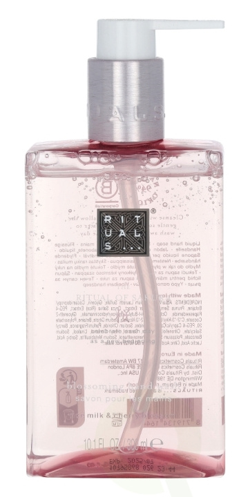 Rituals Sakura Blossoming Hand Wash 300 ml Rice Milk & Cherry Blossom in de groep BEAUTY & HEALTH / Huidsverzorging / Lichaamsverzorging / Geurende zeep bij TP E-commerce Nordic AB (C46455)