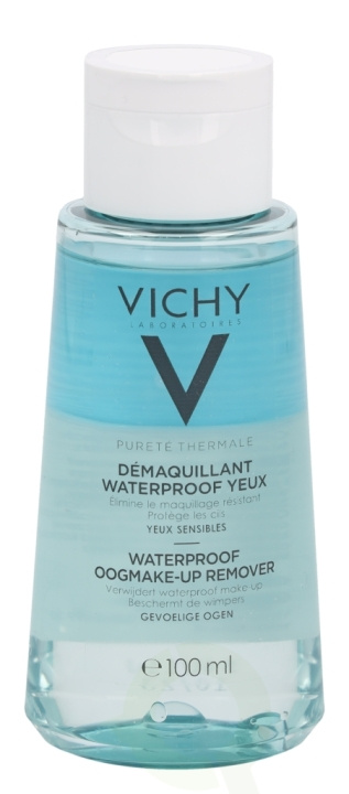 Vichy Purete Thermale Waterprf Eye Make-Up Remover 100 ml For Sensitive Eyes in de groep BEAUTY & HEALTH / Makeup / Make-up verwijderen bij TP E-commerce Nordic AB (C46492)
