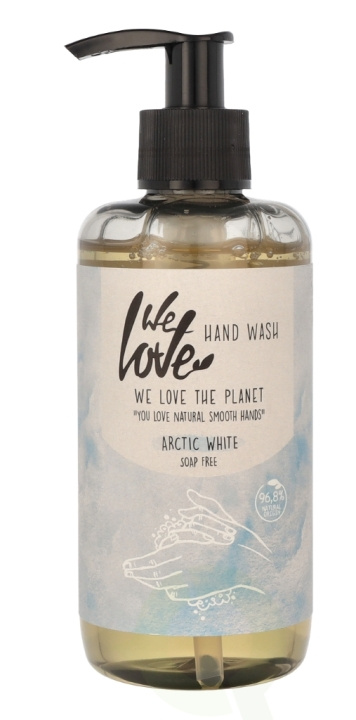We Love The Planet Hand Wash 250 ml Arctic White in de groep BEAUTY & HEALTH / Huidsverzorging / Lichaamsverzorging / Geurende zeep bij TP E-commerce Nordic AB (C46494)