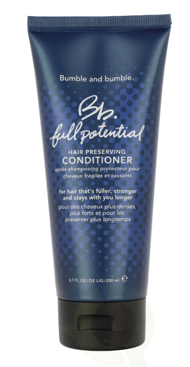 Bumble and Bumble Bumble & Bumble Hair Preserving Conditioner 200 ml Full Potential in de groep BEAUTY & HEALTH / Haar & Styling / Haarverzorging / Conditioner bij TP E-commerce Nordic AB (C46605)