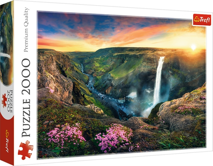 TREFL Haifoss pussel, 2000 bitar in de groep SPORT, VRIJE TIJD & HOBBY / Hobby / Puzzel bij TP E-commerce Nordic AB (C46749)