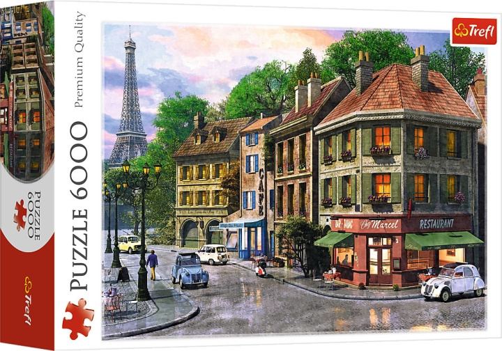 TREFL Paris streets pussel, 6000 bitar in de groep SPORT, VRIJE TIJD & HOBBY / Hobby / Puzzel bij TP E-commerce Nordic AB (C46754)