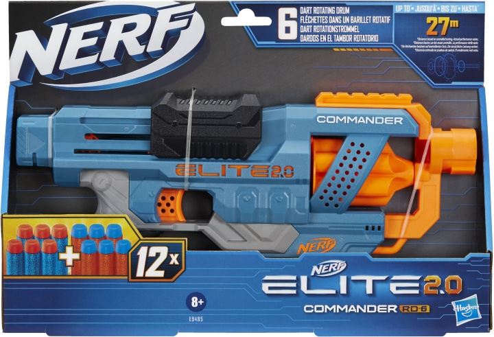 Nerf Elite 2.0 Commander RC 6 skumpistol in de groep SPEELGOED, KINDER- & BABYPRODUCTEN / Buitenspeelgoed / Actie spel bij TP E-commerce Nordic AB (C46778)