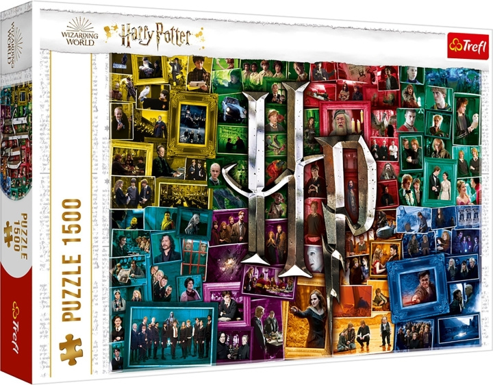TREFL Harry Potter pussel, 1500 bitar in de groep SPEELGOED, KINDER- & BABYPRODUCTEN / Speelgoed / Puzzels bij TP E-commerce Nordic AB (C46802)