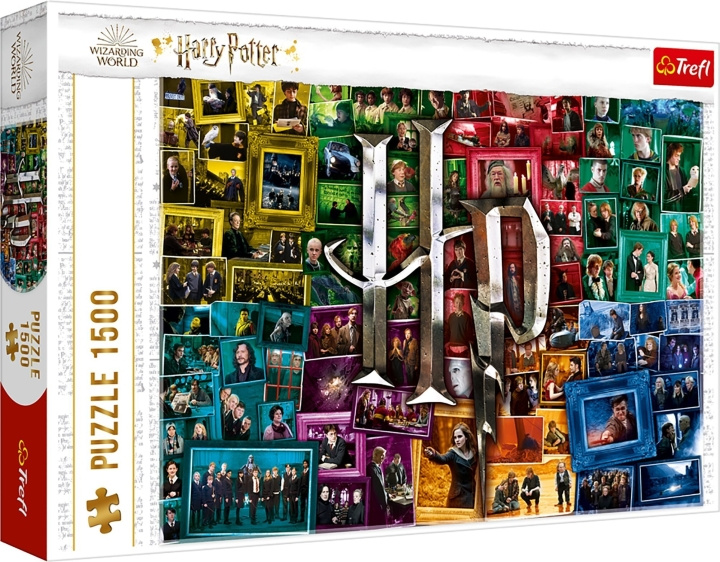 TREFL Harry Potter pussel, 1500 bitar in de groep SPORT, VRIJE TIJD & HOBBY / Hobby / Puzzel bij TP E-commerce Nordic AB (C46802)