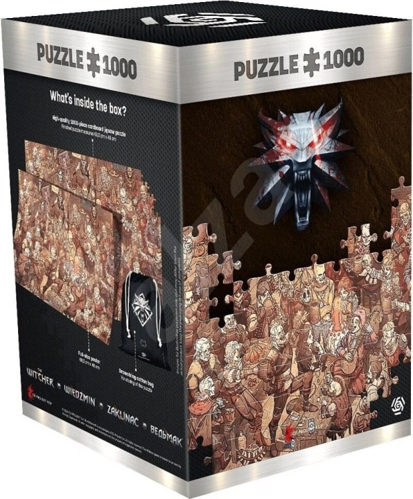 The Witcher: Birthday pussel, 1000 bitar in de groep SPORT, VRIJE TIJD & HOBBY / Hobby / Puzzel bij TP E-commerce Nordic AB (C46829)