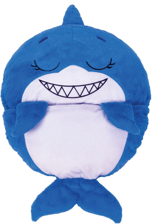 Happy Nappers blå haj sovsäck plysch, storlek M in de groep SPEELGOED, KINDER- & BABYPRODUCTEN / Babyspeelgoed / Knuffels bij TP E-commerce Nordic AB (C46886)