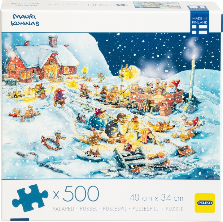 Mauri Kunnas julpussel, 500 bitar in de groep SPEELGOED, KINDER- & BABYPRODUCTEN / Speelgoed / Kinderpuzzel bij TP E-commerce Nordic AB (C46888)