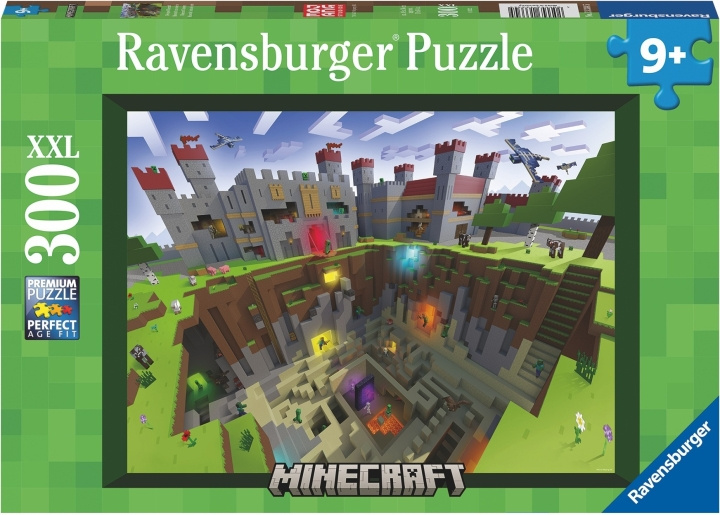 Minecraft Cutaway Pussel, 300 bitar in de groep SPEELGOED, KINDER- & BABYPRODUCTEN / Speelgoed / Puzzels bij TP E-commerce Nordic AB (C46922)