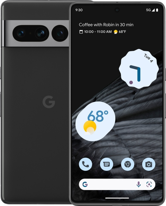 Google Pixel 7 Pro 5G -puhelin, 128/12 Gt, Obsidian in de groep SMARTPHONE & TABLETS / Mobiele telefoons & smartphones bij TP E-commerce Nordic AB (C46958)