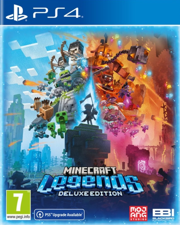 Minecraft Legends - Deluxe Edition-spel, PS4 in de groep HOME ELECTRONICS / Spelconsoles en accessoires / Sony PlayStation 4 bij TP E-commerce Nordic AB (C46997)