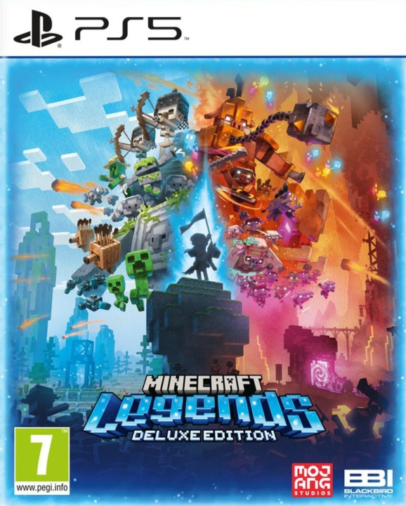 Minecraft Legends - Deluxe Edition-spel, PS5 in de groep HOME ELECTRONICS / Spelconsoles en accessoires / Sony PlayStation 5 / Spel bij TP E-commerce Nordic AB (C46998)
