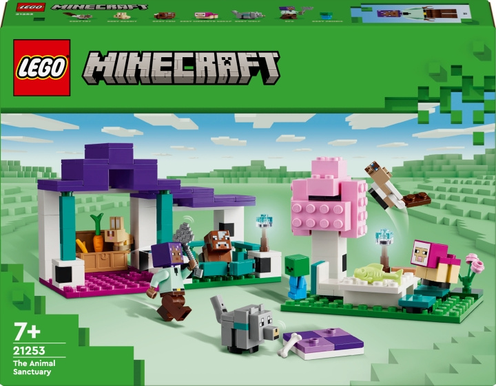 LEGO Minecraft 21253 - Djurreservat in de groep SPEELGOED, KINDER- & BABYPRODUCTEN / Speelgoed / Bouwspeelgoed / Lego bij TP E-commerce Nordic AB (C47031)