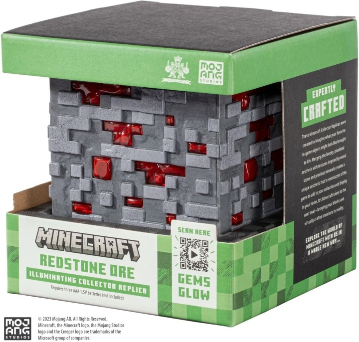 Noble Collection - Minecraft Illuminating Redstone Light in de groep HOME ELECTRONICS / Spelconsoles en accessoires / Overige games bij TP E-commerce Nordic AB (C47055)