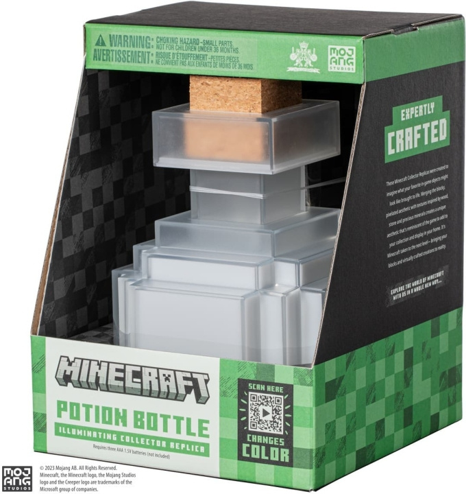 Noble Collection - Minecraft Potion Bottle Light in de groep HOME ELECTRONICS / Spelconsoles en accessoires / Overige games bij TP E-commerce Nordic AB (C47057)