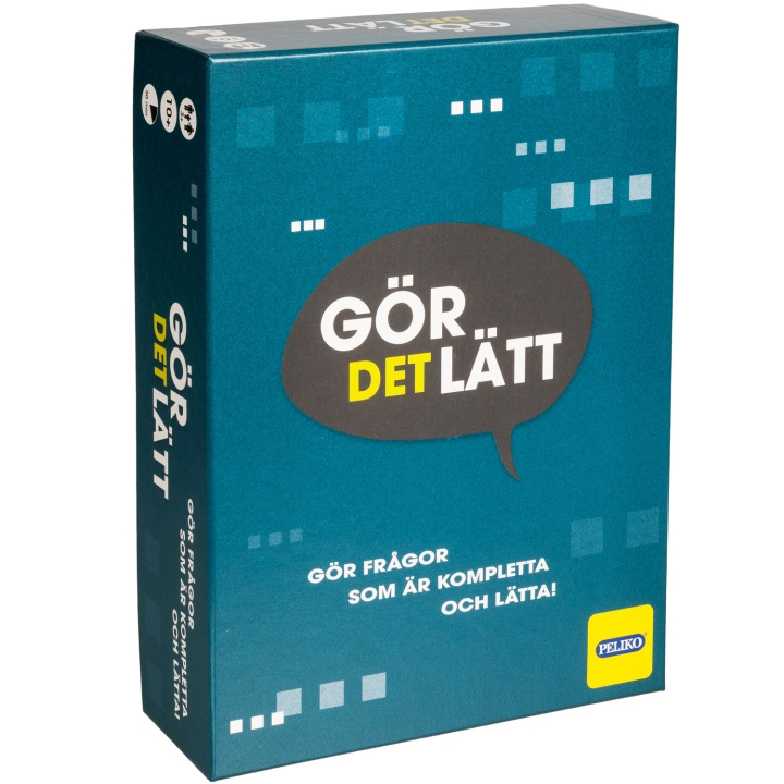Peliko Maak het je gemakkelijk in de groep SPEELGOED, KINDER- & BABYPRODUCTEN / Spelletje / Bordspellen bij TP E-commerce Nordic AB (C47120)