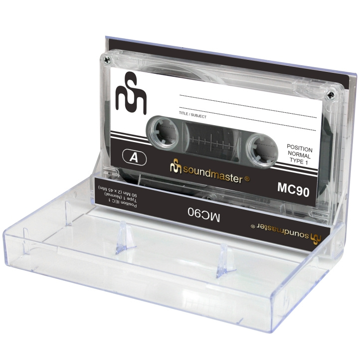 Soundmaster MC905P IEC1 90 minuters kassettband 5-pack in de groep HOME ELECTRONICS / Opslagmedia / VHS bij TP E-commerce Nordic AB (C47123)